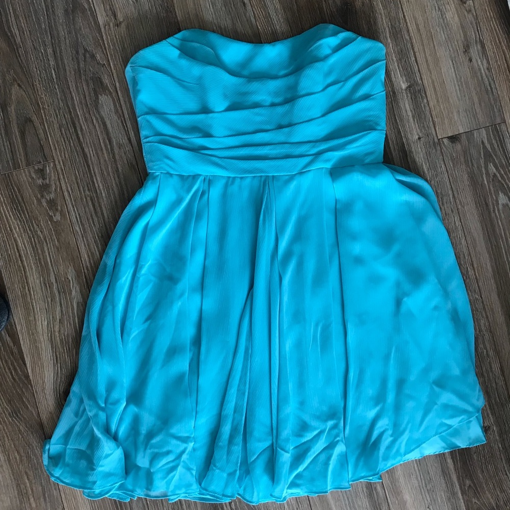 David’s Bridal Pool Colored Dress Size 12
